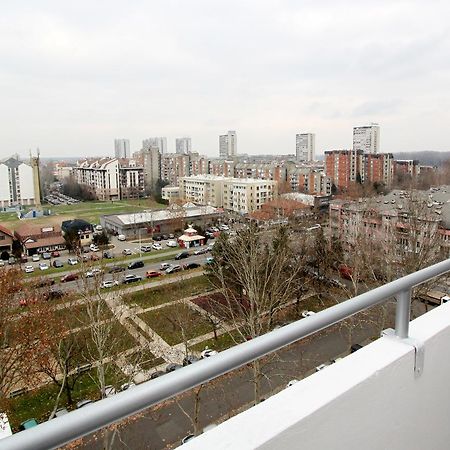 Penthouse Novi Beograd Apartamento Exterior foto
