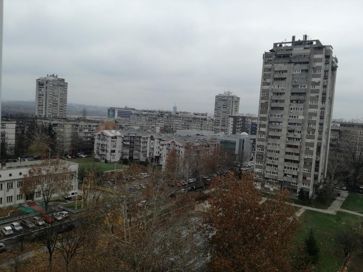 Penthouse Novi Beograd Apartamento Exterior foto