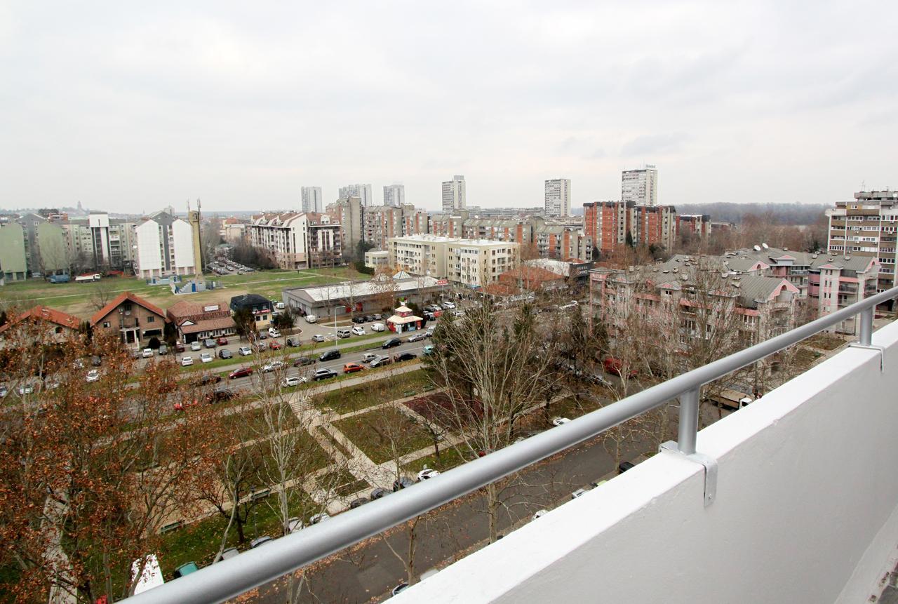 Penthouse Novi Beograd Apartamento Exterior foto