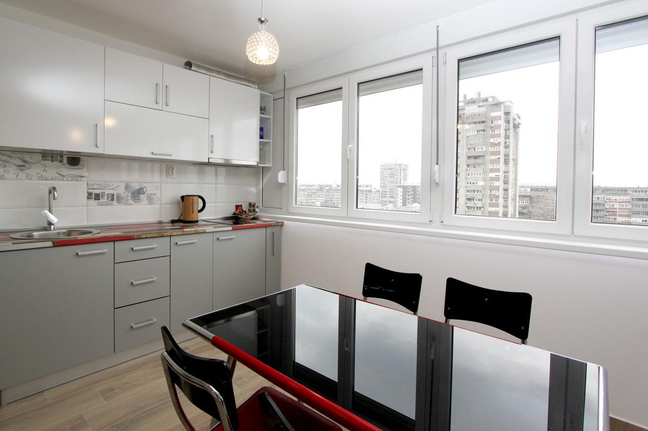 Penthouse Novi Beograd Apartamento Exterior foto